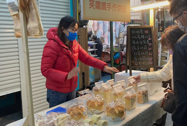 新竹在地熱鬧繁華的市集商場